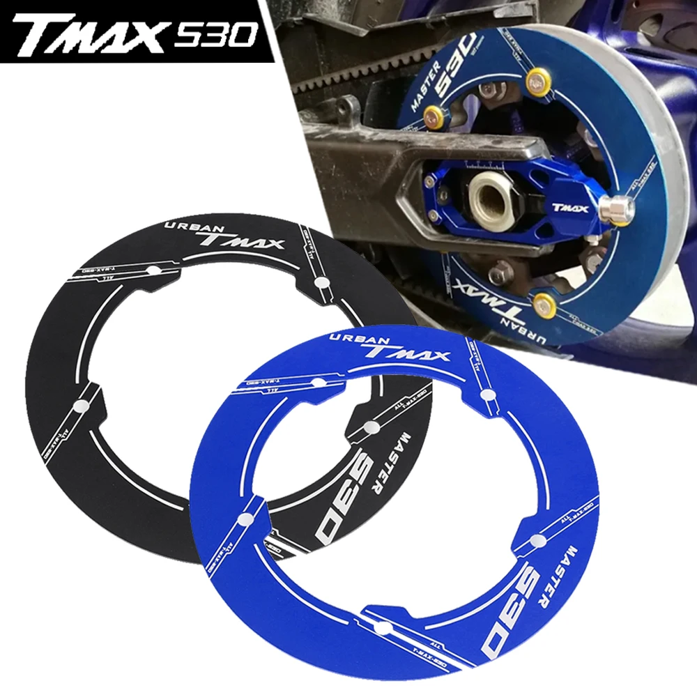 

Motorcycle Drive Wheel Transmission Pulley Cover For YAMAHA TMAX530 2017-2023 2022 2021 2020 2019 Tmax 530 Scooter Accessories