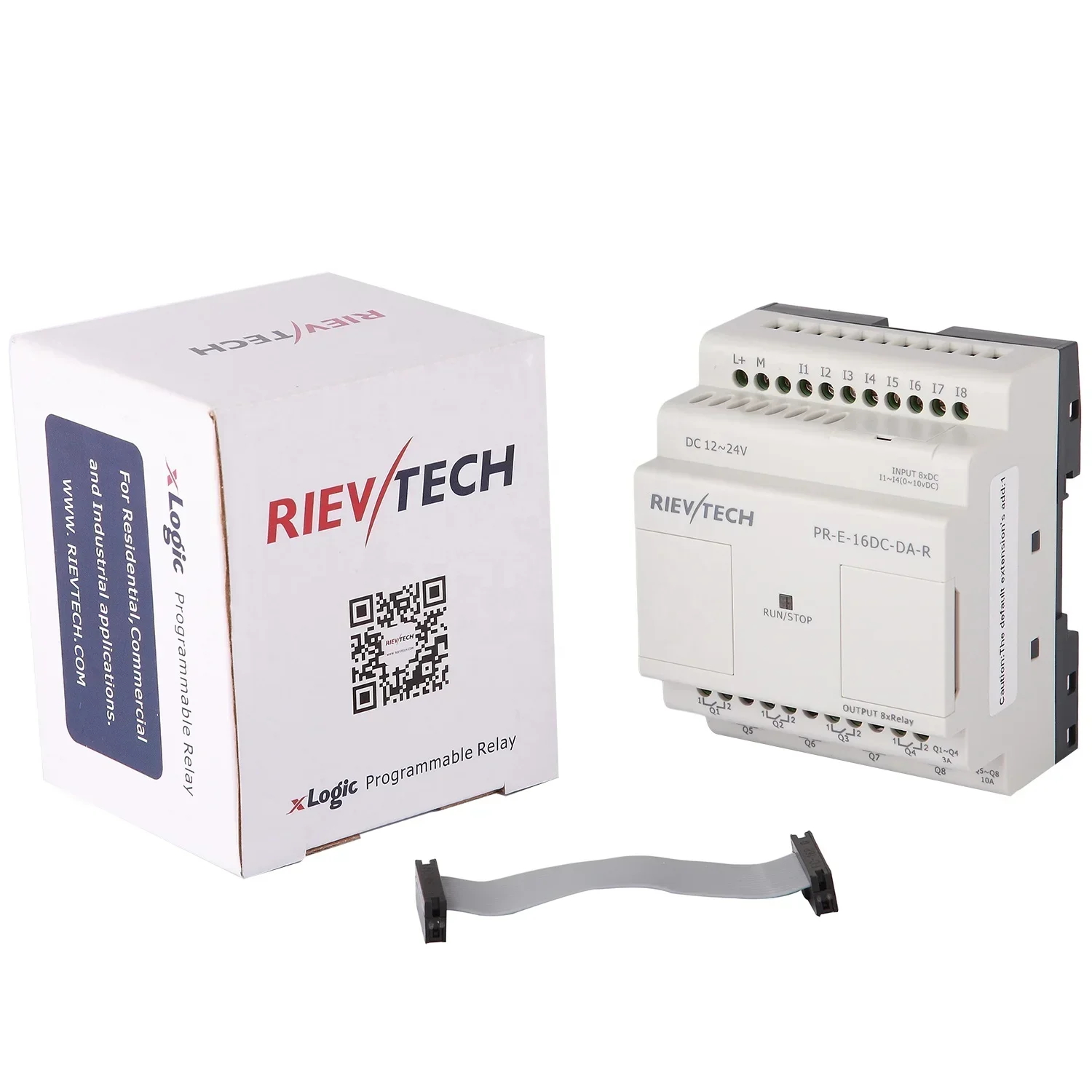 Горячая продажа SMS PLC PR-E-16DC-DA-R программируемый модуль Ethernet логического управления