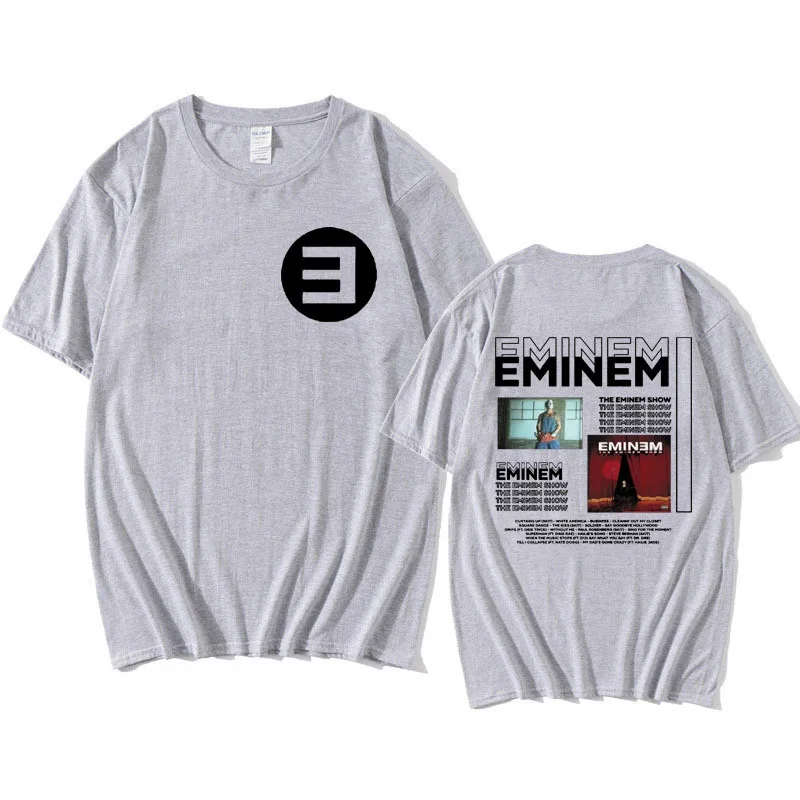 Eminem Black Kamikaze Album T Shirt Men's Women's Clothing Fashion Casual Gothic Hip Hop T-shirt Retro Harajuku Shirts Tops