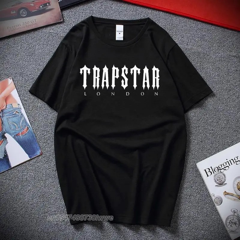 

Limited New Trapstar London Men's Clothing T-Shirt Xs-3xl Men Woman Fashion T-Shirt 100% Cotton Brand Tees Unisex