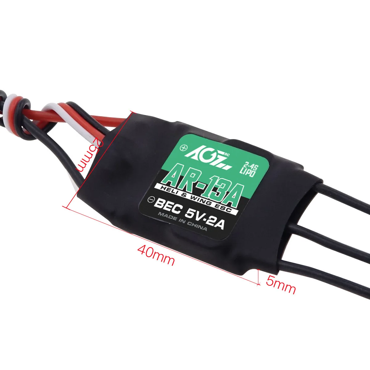 AR-13A 2-4S Литиевая батарея бесщеточный ESC 13A четырехосный многороторный электронный регулятор (art.: 3920d3eb0b1bb) - 3920d3eb0b1bb