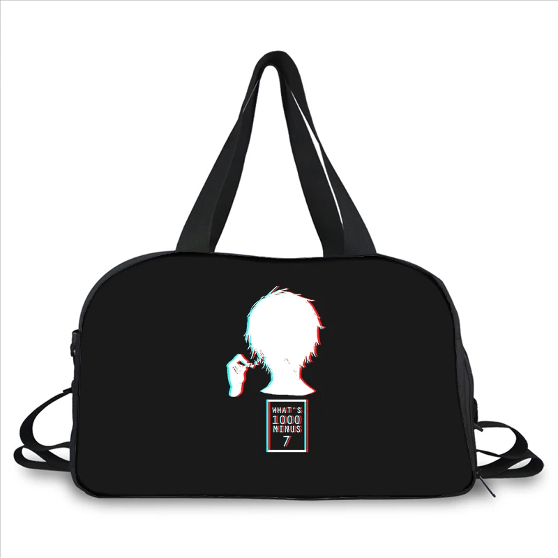 Anime Tokyo Ghouls 3D printing fashion trend portable large capacity multi-function messenger bag travel bag