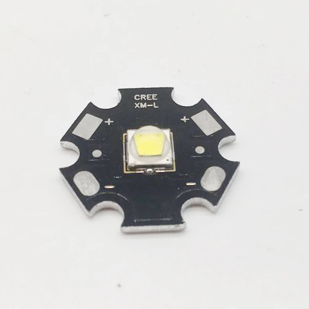 Cree XLamp XM-L2 XML2 T6 10W холодный белый 6500K высокомощный светодиодный излучатель диод для