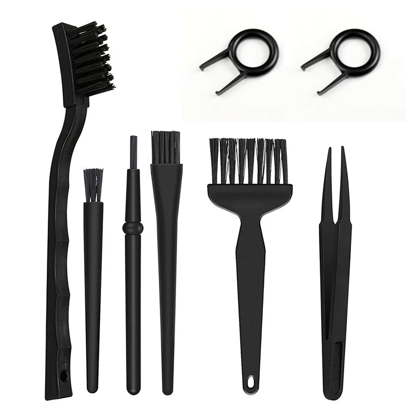 

Hot Selling Digital Cleaning Supplies Brushes Set Laptop KeyboardAnti-static Dust-sweeping Cleaner Brush Kit 6/8Pcs