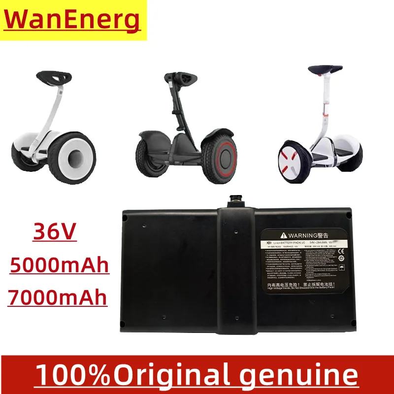 

00% оригинальный скутер 36 В батарея для xiao Mi Batterij Van No.9 Balans Auto 36V 7000Mah/5000Mah литиевая батарея Werken 3,5