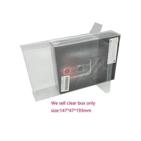 Прозрачный чехол для домашних животных для последней фантазии 7 FF7 rebirth OST игровой саундтрек музыка специальная коллекция демонстрационный бокс для хранения