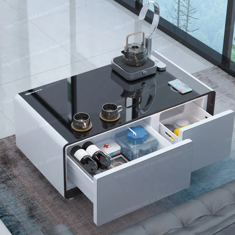 

Умная мебель для гостиной, умный журнальный столик, маленький Многофункциональный Холодильник