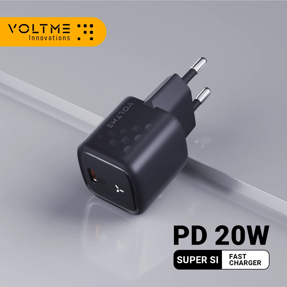 VOLTME 20W PD Super Si USB C Charger Fast Charging For iPhone 13 Pro Max Support PPS AFC SCP FCP Quick Charge Phone Charger