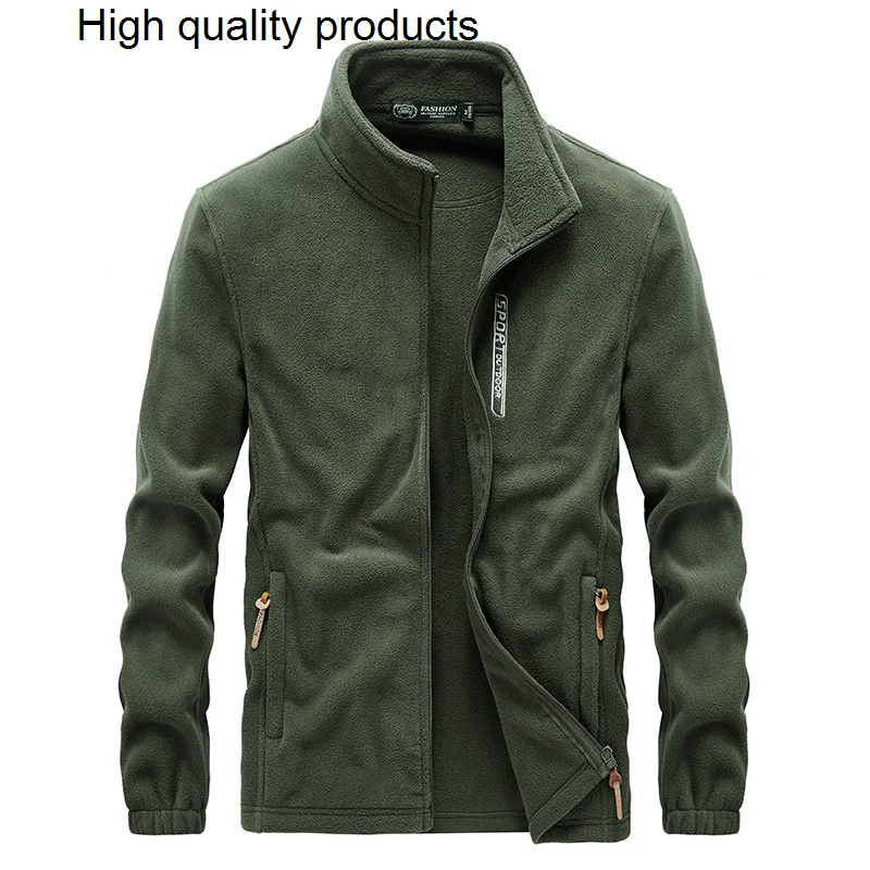 

Spring Tactical Military Fleece Jacket Men Autumn Thick Warm Outfits Polar Coats Sportwear Camping Hiking Thermal Army Clothing
