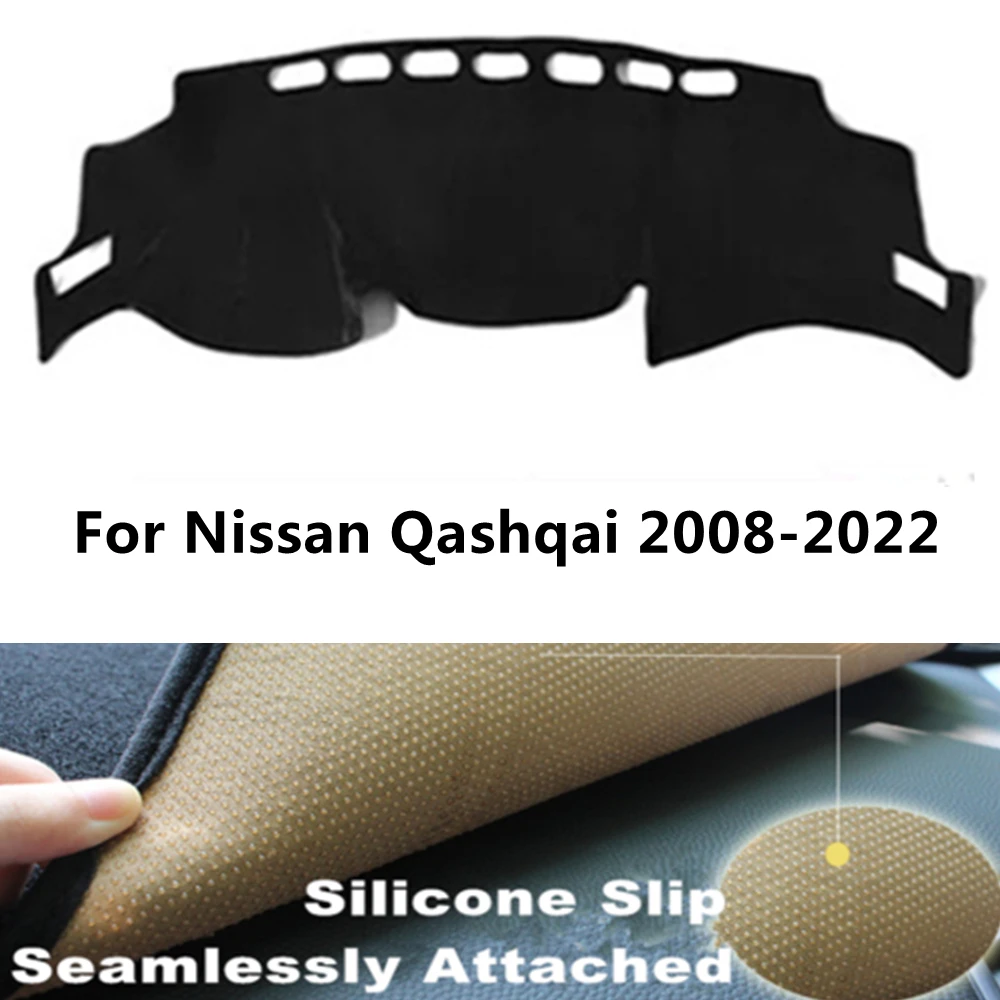 

SJ роскошный мягкий на заказ Противоскользящий автомобильный Внутренний чехол для приборной панели коврик солнцезащитный коврик для Nissan ...