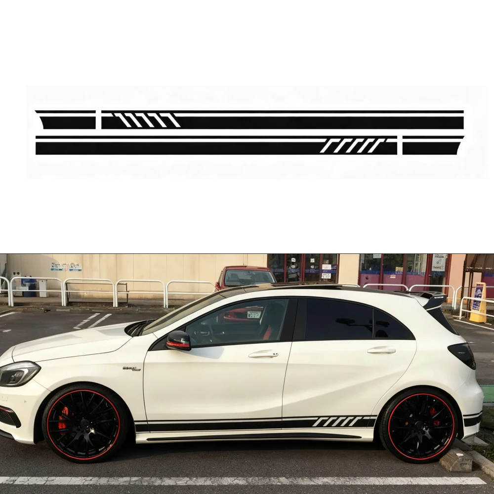 

Наклейки для Mercedes Benz A Class W176, A180, A200, A250, A45, AMG, 220x11,5 см