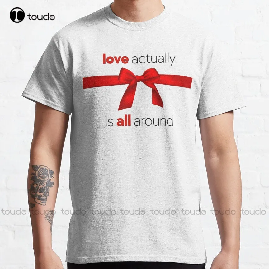 

Hugh Grant Love Actually Classic T-Shirt Cotton Shirts For Women Men Custom Aldult Teen Unisex Digital Printing Tee Shirt Xs-5Xl