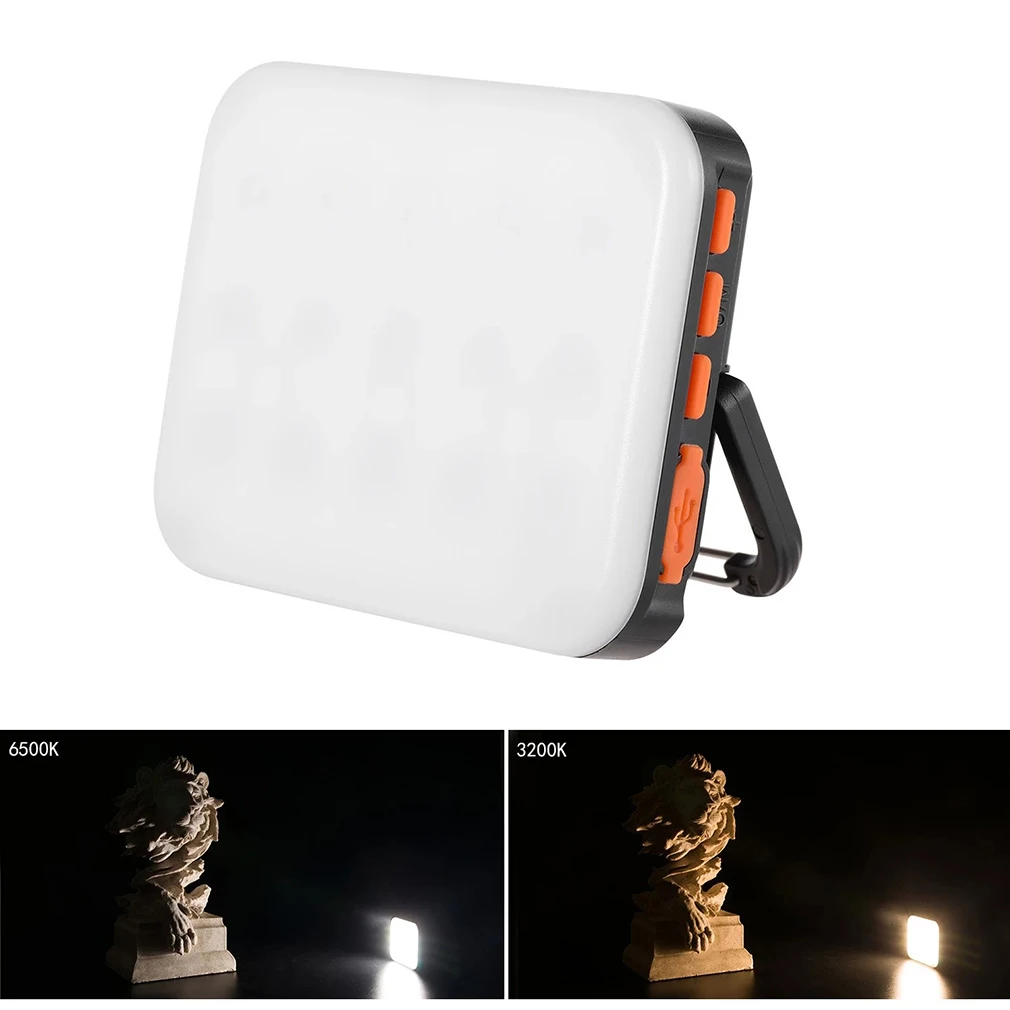 Светодиодный RGB-светильник FOMITO для фотосъемки, освещение для видеосъемки, яркий светильник для улицы, многоцветный светсветильник льник для кемпинга