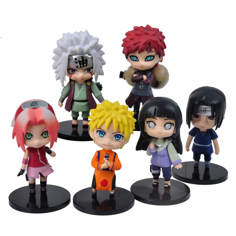 

Naruto Anime Dessin Animé Action Poupée Jiraiya Sakura Itachi Gaara Mignon Modèle Jouet Cadeau Créatifs