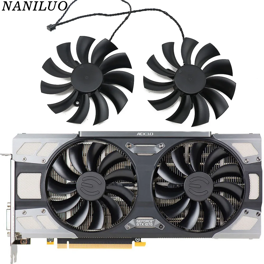 

PLD10015B12H 12V 0.55A 95mm GTX1080 1070 TI ACX 3.0 For EVGA GeForce GTX 1080 1070 1070Ti FTW2 GAMING ICX Graphics Card Coolin