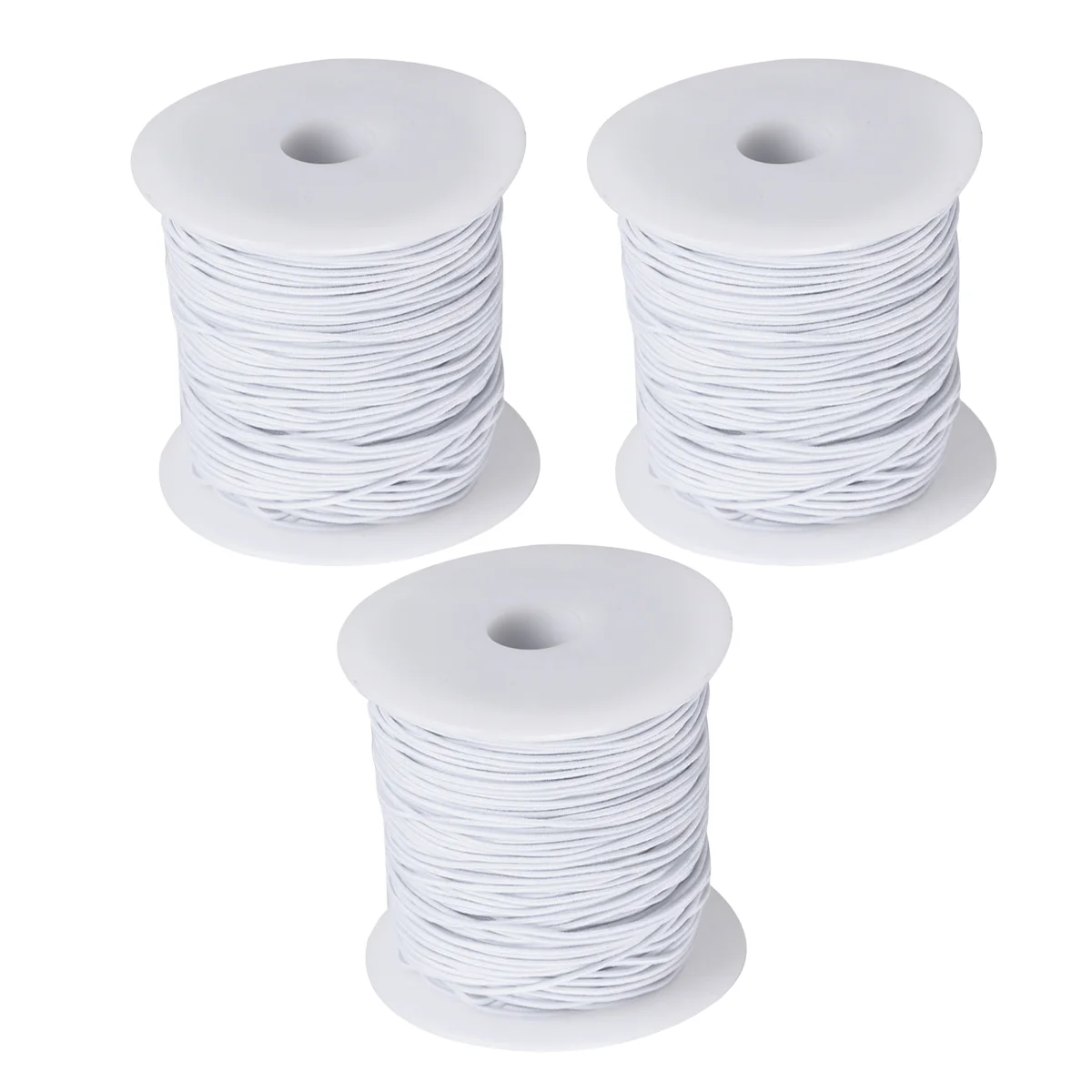 

3 Rolls Creative Bracelet Band Elastic Strap for DIY