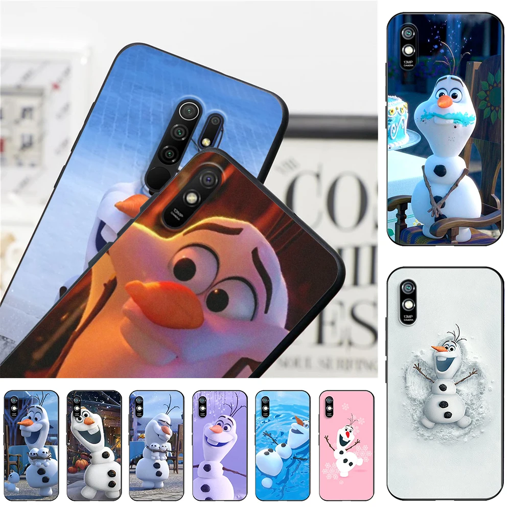 

Силиконовый чехол с изображением Олафа снеговика и мороза для Xiaomi 6 8 9 9T 10 10T 11 Lite Pro Ultra 8SE 9SE 10i 10S, задняя крышка