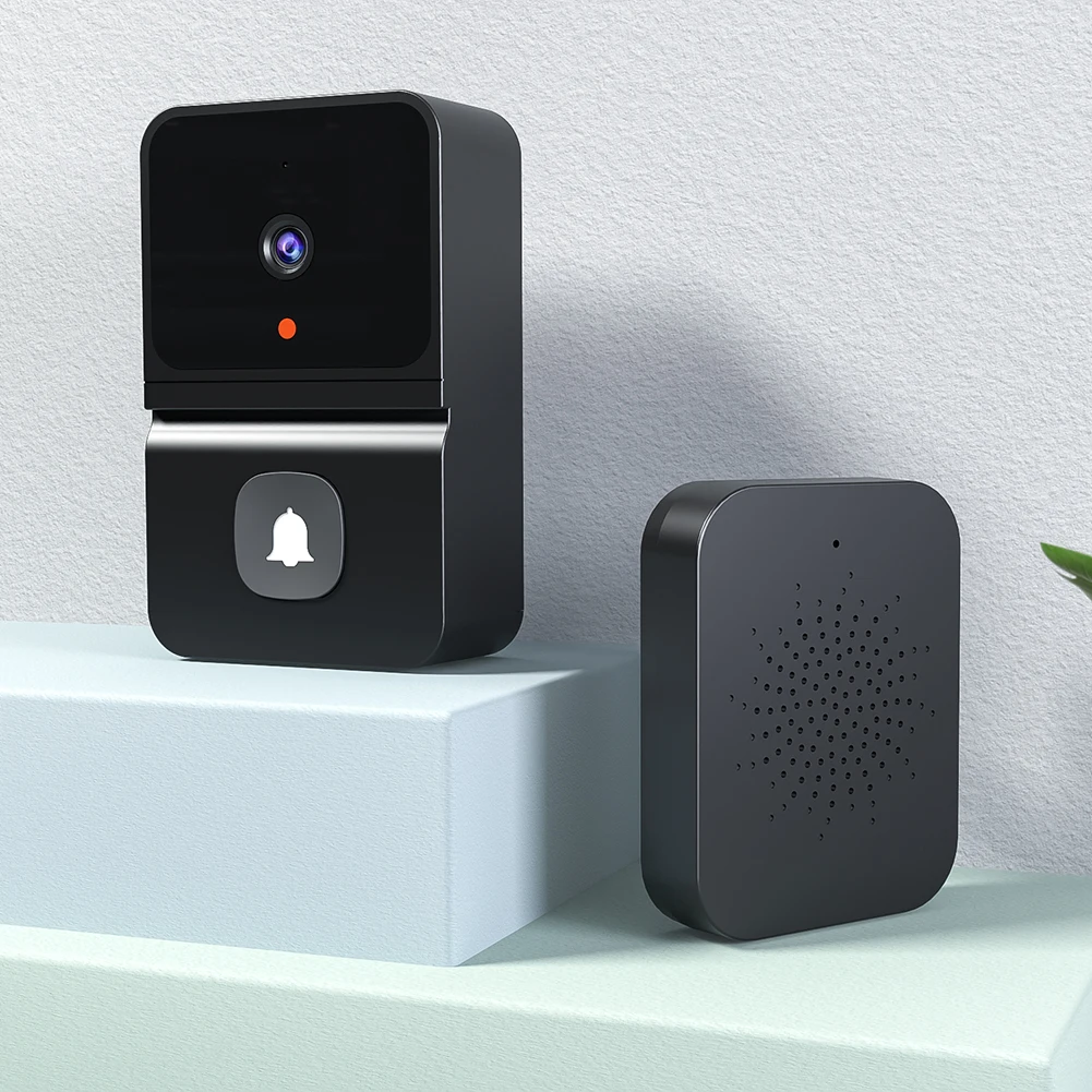 

1080P High Resolution Visual Smart Security Doorbell Camera Wireless Video Doorbell with IR Night Vision Real-Time Monitoring