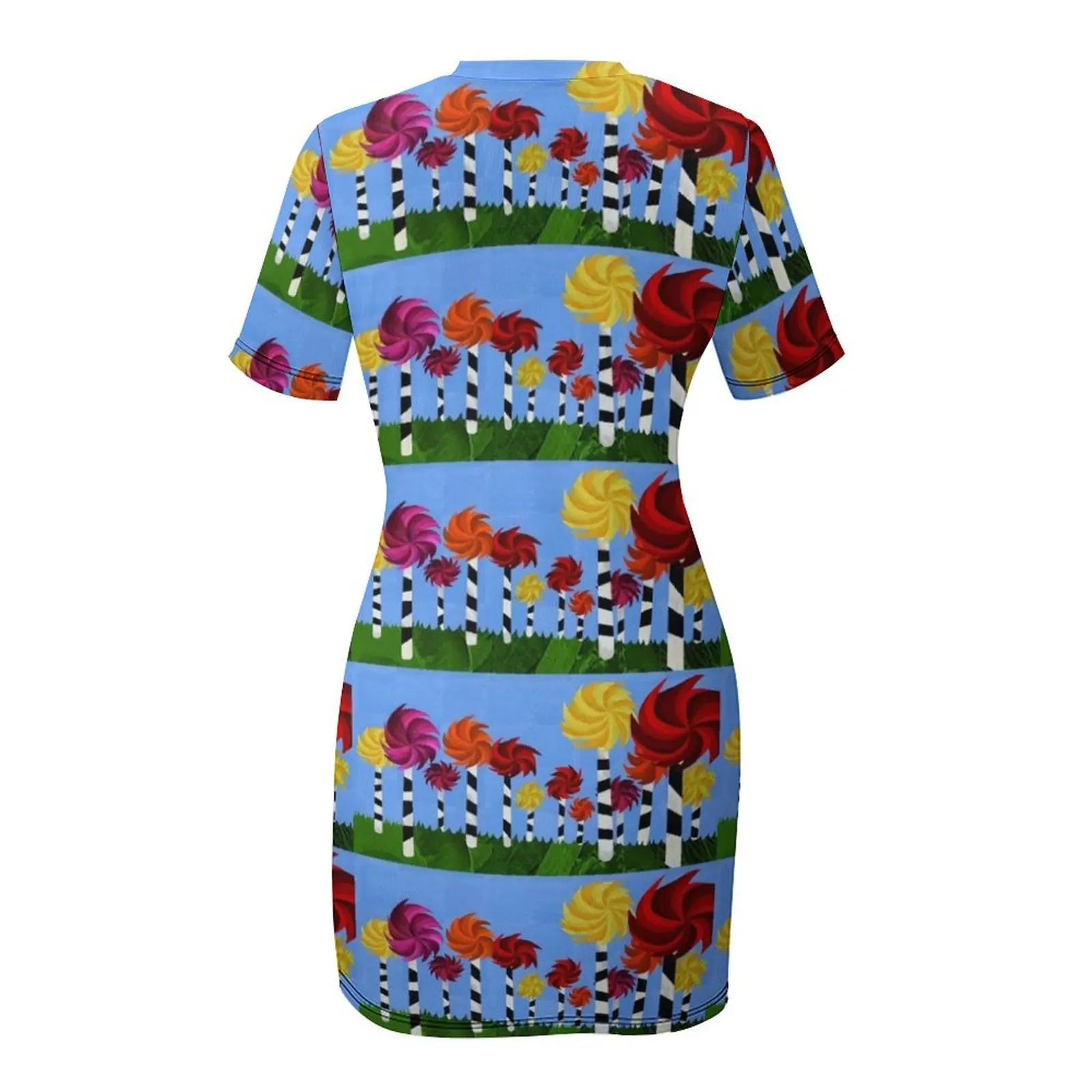 Платье Dr Seuss' Truffula Forest с короткими рукавами женские вечерние платья элегантные