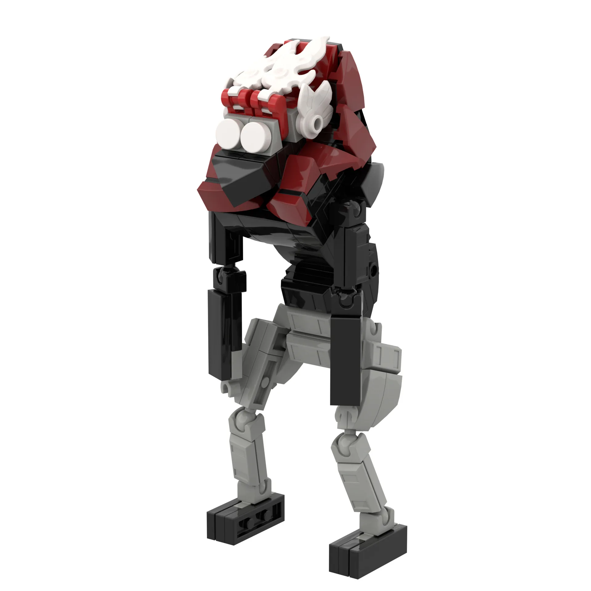 Горячая MOC Skibidi Toile смелый вечерние главный герой боевой мех строительные блоки