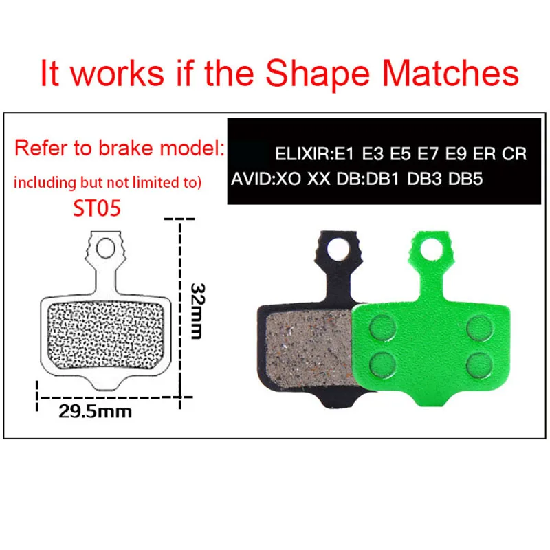 4 пары тормозные колодки для велосипеда SHIMANO SRAM AVID HAYES Magura | Тормоза