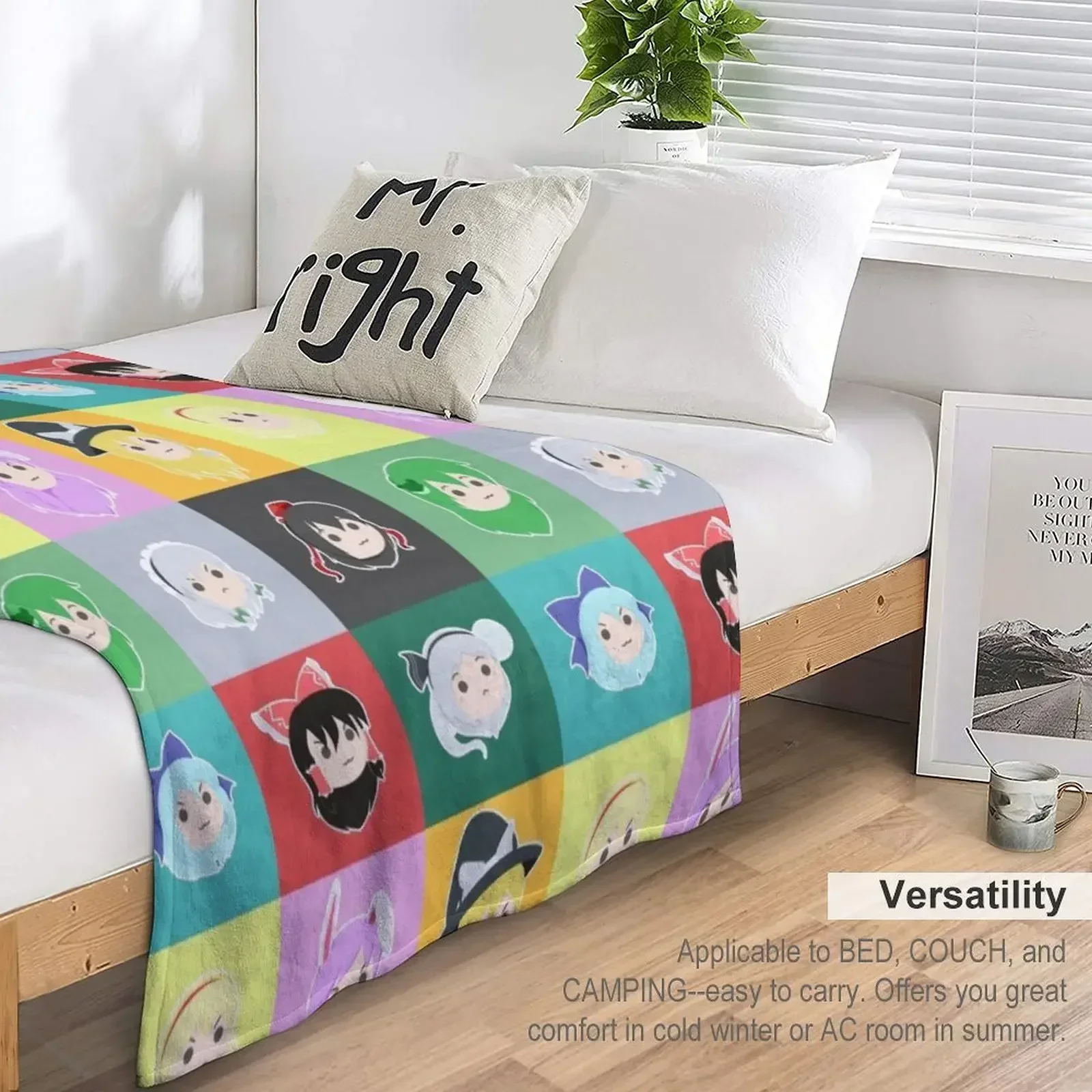 Touhou Головные уборы [штамп] летнее покрывало свободные одеяла диваны декоративные