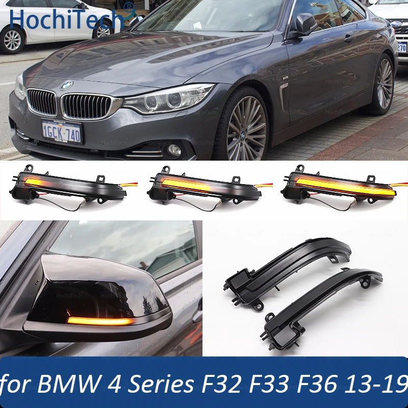 

Dynamic LED Turn Signal Light Rearview Mirror Light for BMW 4 Series F32 F33 F36 418i 420i 428i 430i 435i 440i 418d 420d425d 430