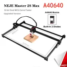 Настольный беспроводной лазерный гравер с ЧПУ NEJE Master 2S Max A40640, резак, гравировальный станок, маршрутизатор Lightburn GRBL с управлением через приложение