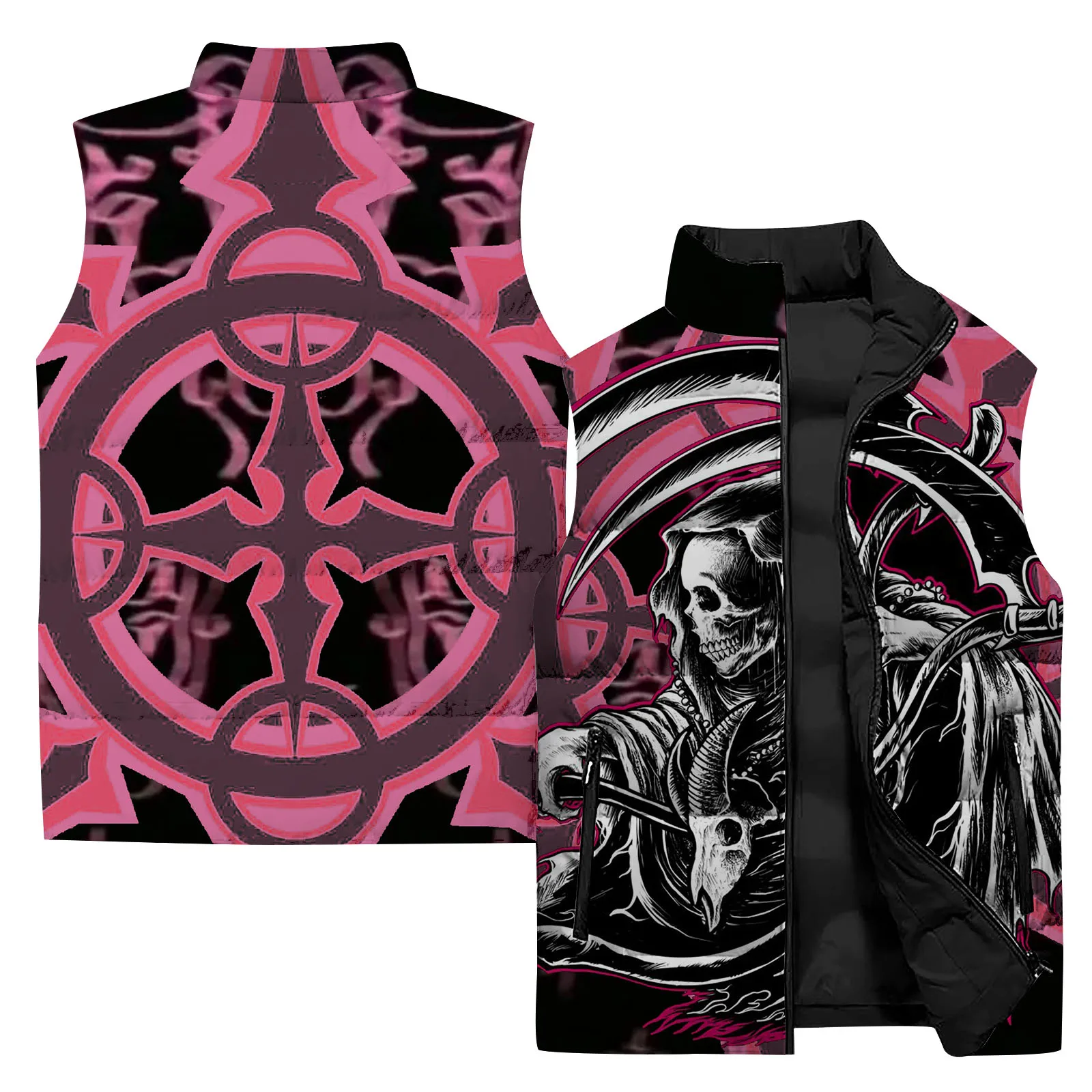 Мужской рабочий жилет с рисунком