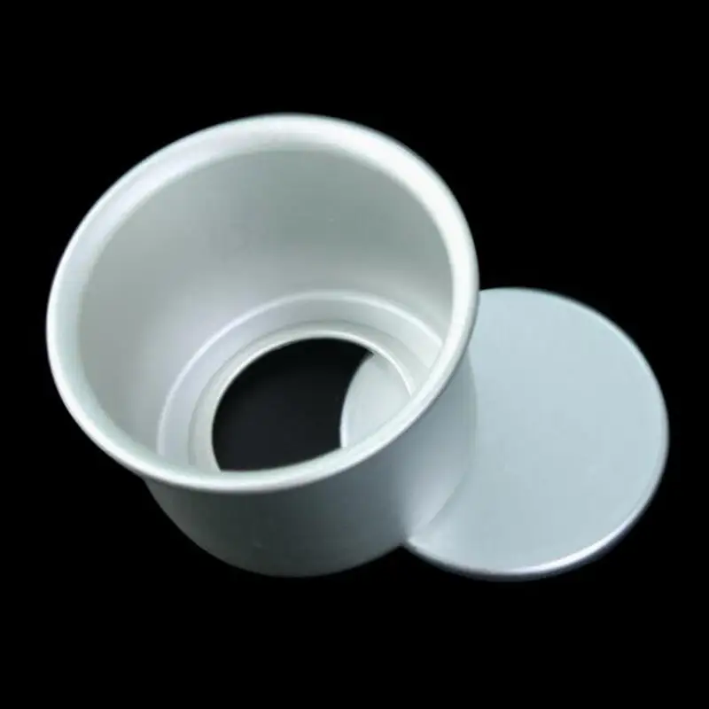 

5Pcs Round Cake Mould Cheesecake Pan Pattern Alloy DIY Removable Bottom Mold