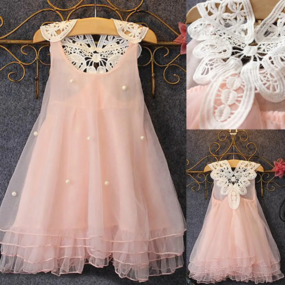 

Милая юбка для девочек, новинка, наряд для малышей, удобная юбка для девочек с жемчугом, платье, восхитительное