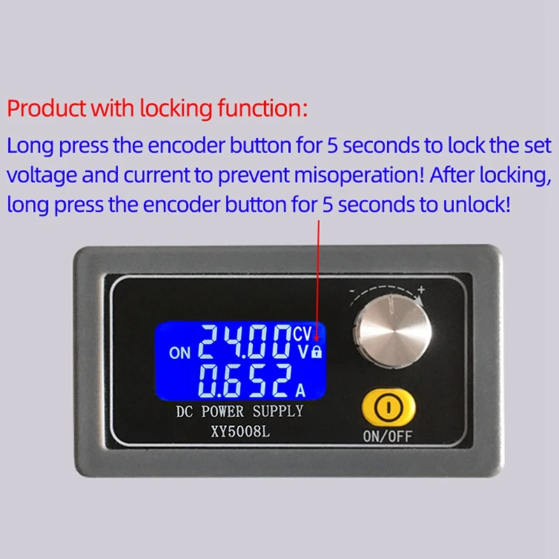 XY5008L Регулируемый источник питания постоянного тока с ЧПУ постоянное напряжение