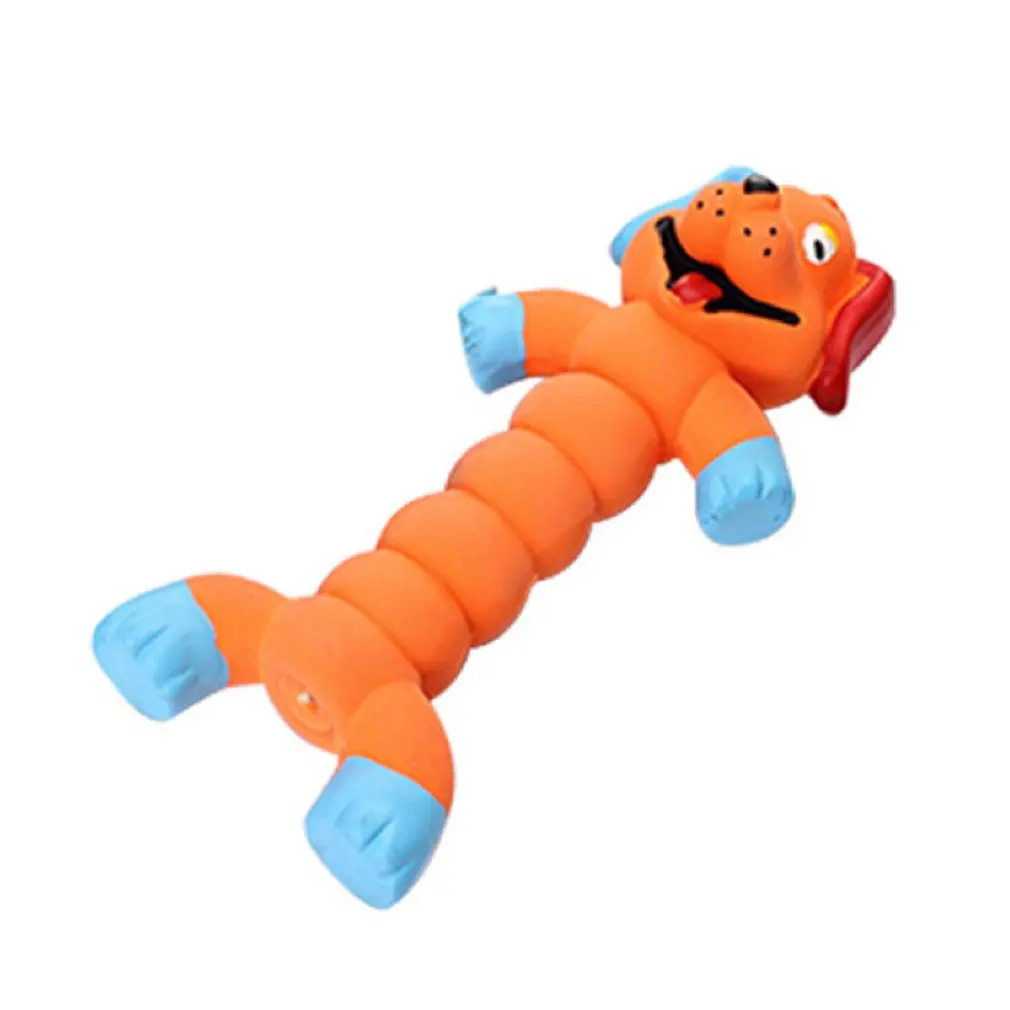 

Pet Dog Chew Squeaky Dog Toys Bright Color Bite Resistant Cute Latex Toy Squeaking Dog Toys Pets Squeaky Accessories