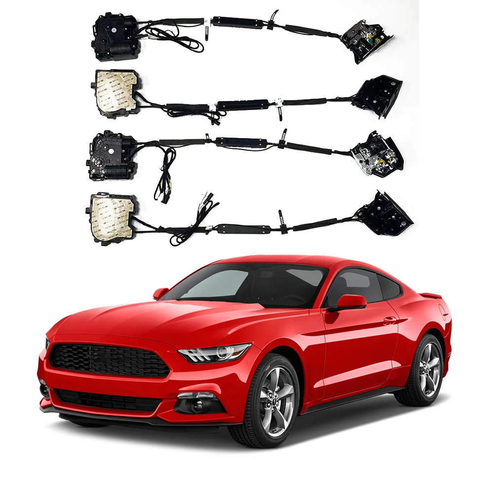 Электрическая всасывающая дверь для Ford Mustang 2017-21 автоматические замки с