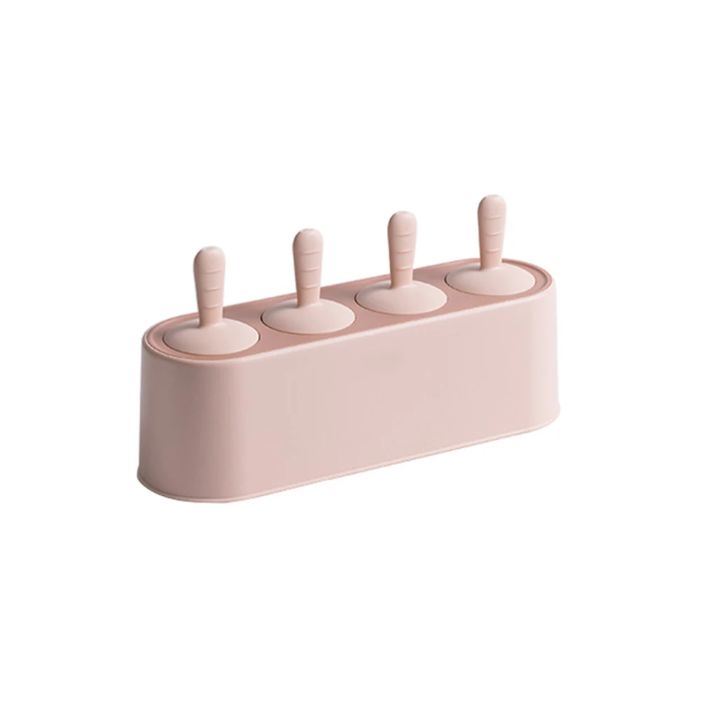 

Brand New Popsicle Mold Ice Cream 23.5*7.7*12cm Accessories Homemade Ice Box Ice Mold Making Box Pink/White/Blue