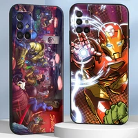 marvel comics phone cases for samsung a51 5g a72 a52 a71 a42 5g a20 a21 a22 4g a22 5g a20 a32 5g shell funda coque back cover