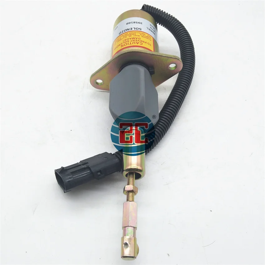 Соленоид отключения топлива 3958160 для Cummins 6BTA5.9-M2 SA-4978-24 24V