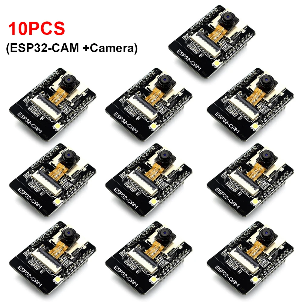 10PC ESP32-CAM-MB Module WIFI CAM Bluetooth Development Board For Arduino With OV2640 Camera MICRO USB To Serial Port Nodemcu