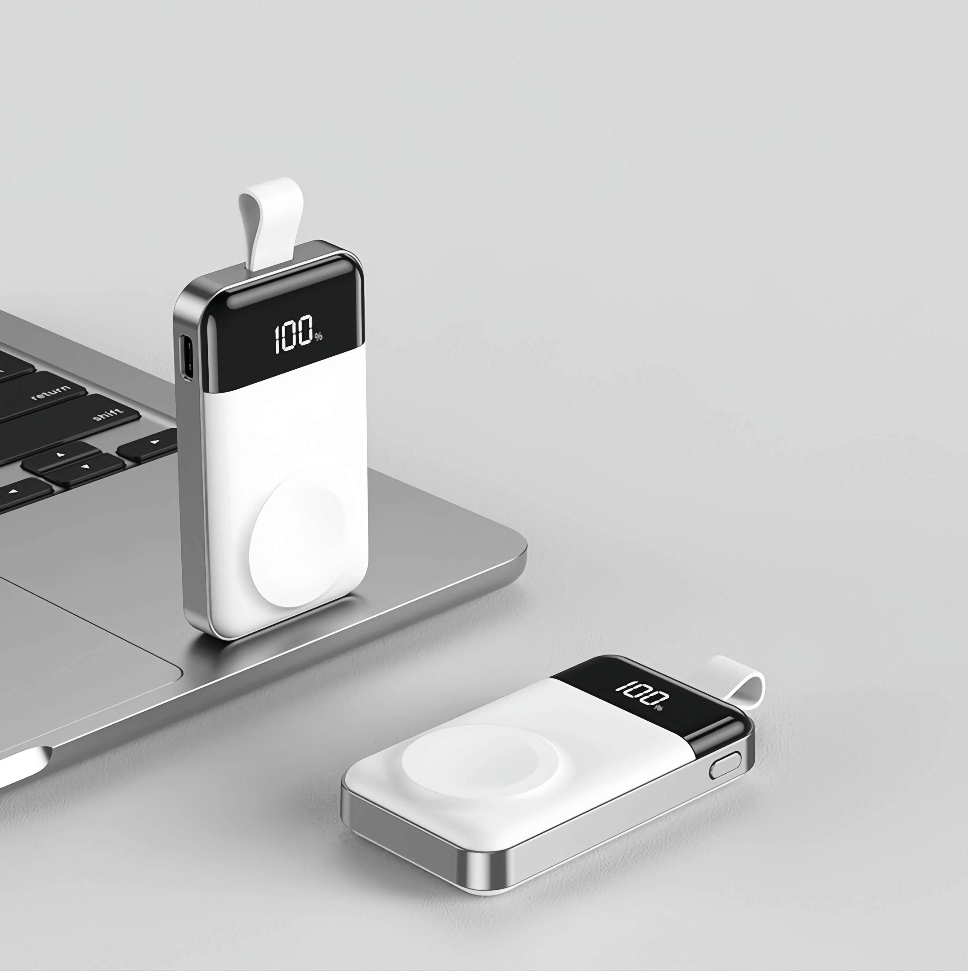 Портативный аккумулятор Power Bank для часов беспроводная зарядка серии Apple Watch iWatch