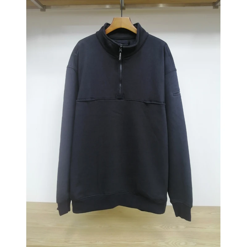 

autumn winter men fleece sweatshirt sports hoodies plus size 8XL 9XL 10XL loose baseball collar pull over coat