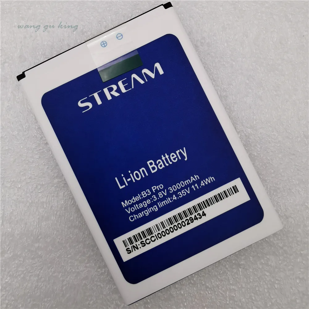 3000mah 3 8v battery for stream b3 pro mobile phone batterie bateria replace parts free global shipping