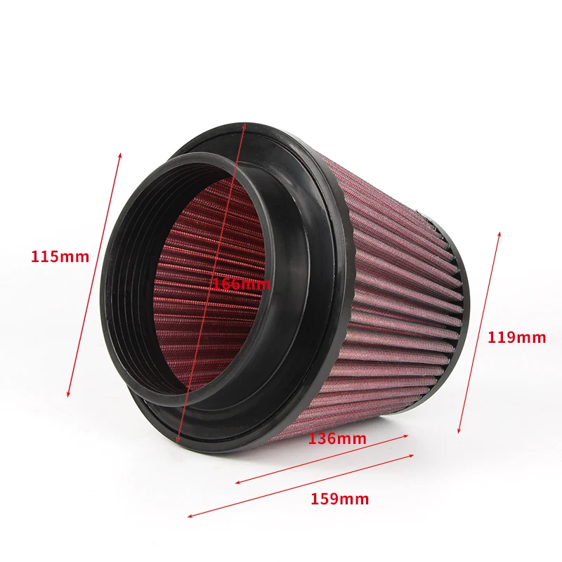 Воздушный фильтр высокого потока система очистки губки зажим Универсальный