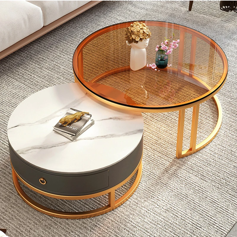 

Dining Mobile Coffee Tables Living Room Center LibraryRound Auxiliary Coffee Tables Nordic Center Esstische Office Tables HY50