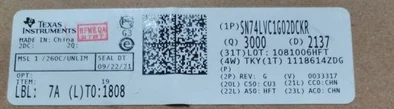 20 шт., новые и оригинальные Φ SN74LVC1G08DCKR