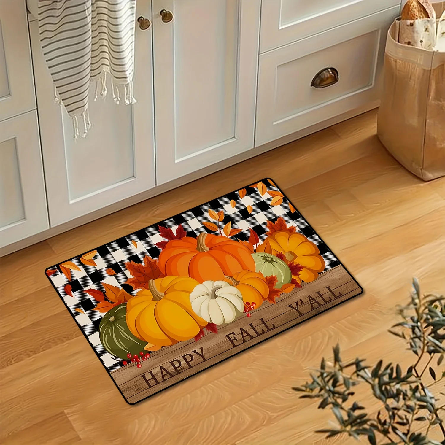 

Коврик Happy Fall Y'All для дома