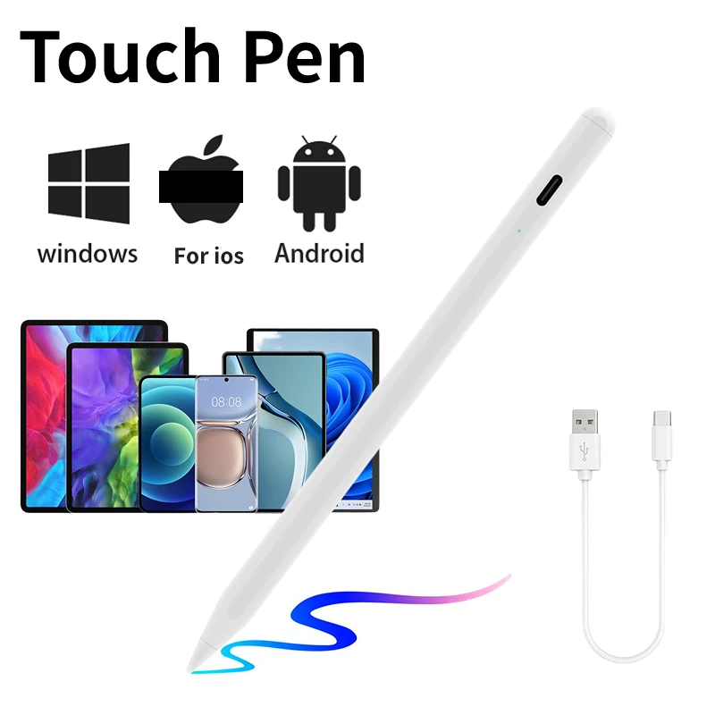 Universal Stylus Pen For Android IOS Windows Touch Pen For iPad iPhone Samsung Xiaomi Tablet Smart phone Pencil Accessories