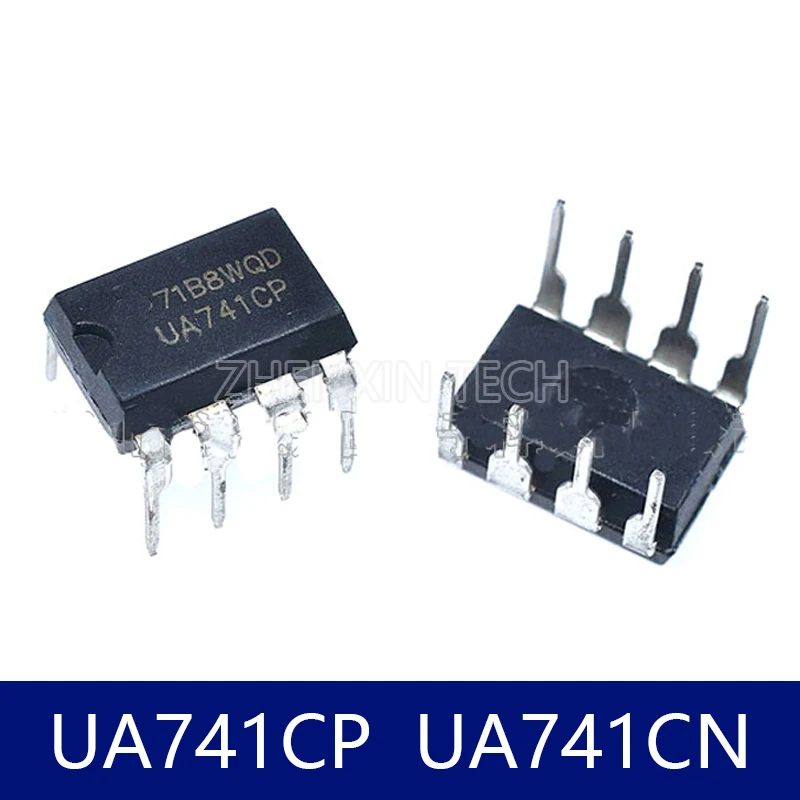 10 шт./лот UA741CN UA741CP DIP8 UA741 DIP-8 OP AMP LM741 Новый и оригинальный IC