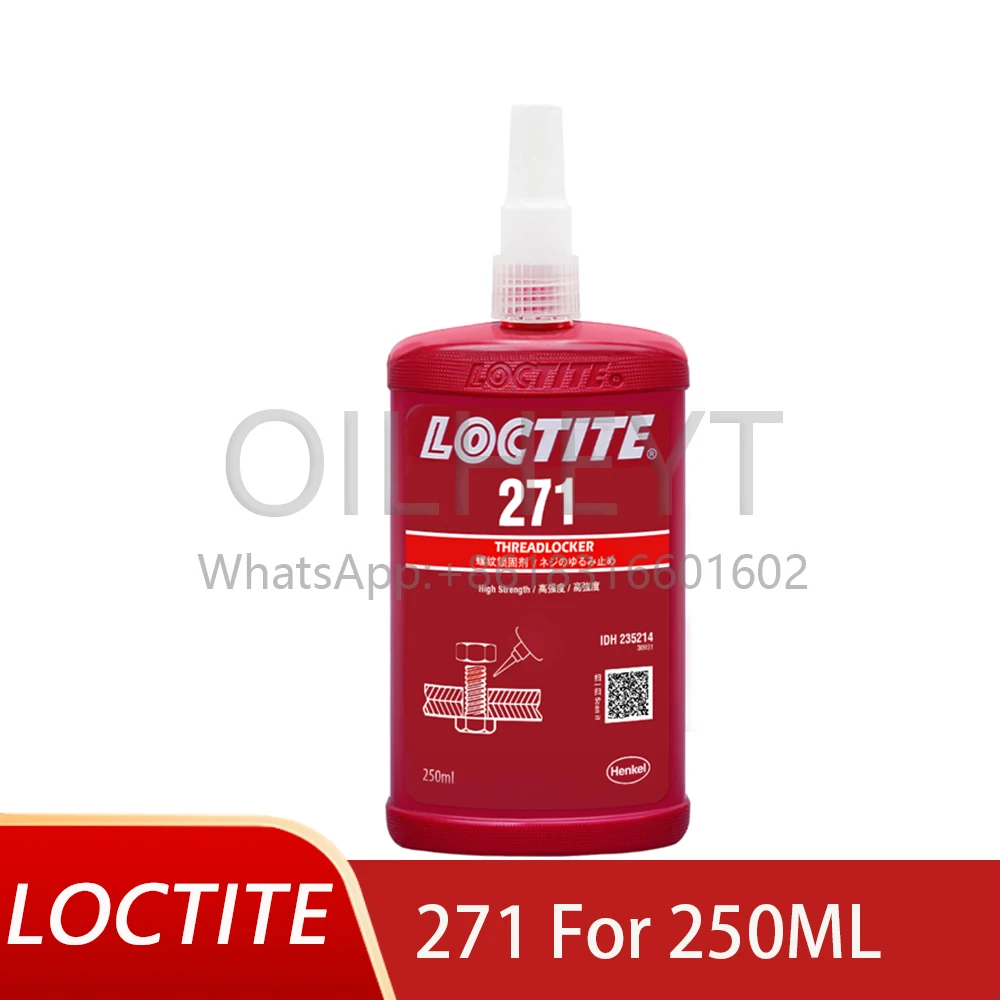 Loctite 271 средство для отверждения резьбы с винтовым клеем высокопрочный