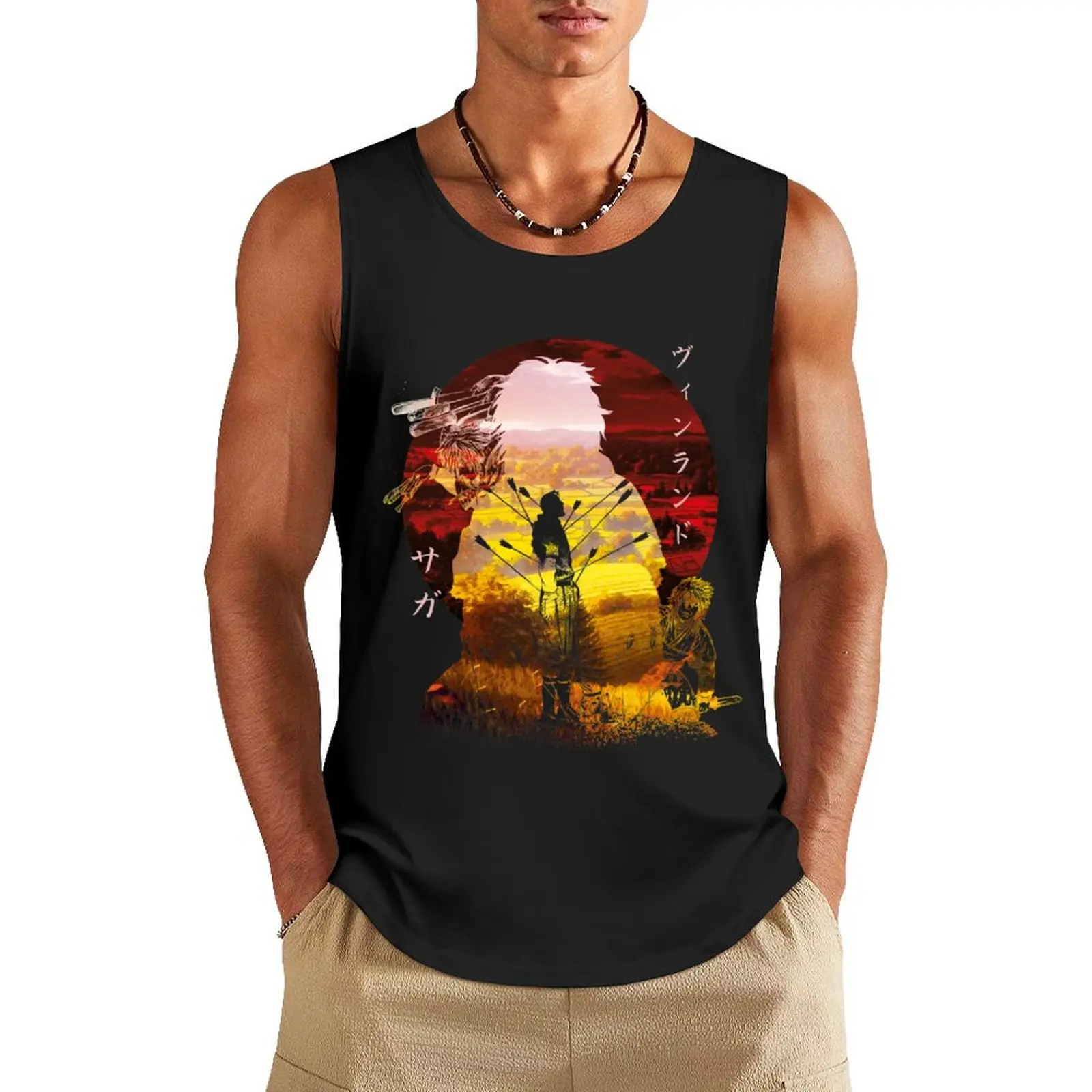 THORFINN - VINLAND SAGA Майка спортивная одежда мужская для фитнеса