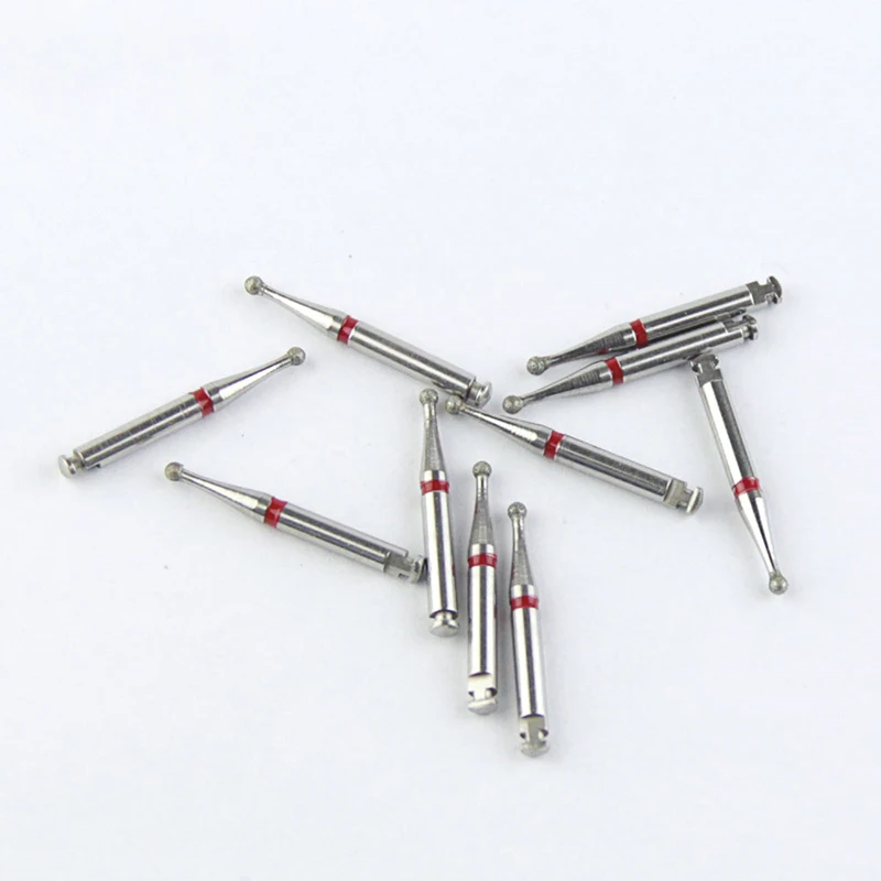 

Dental Burs 001-R016F Low Speed Diamond Tool BR-R40F Dentistry Drill for RA Shank Dental Strawberries Dentists Grinding Polisher